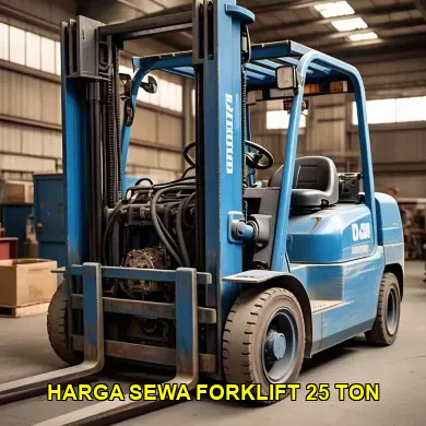 harga sewa forklift 25 ton